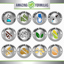 Load image into Gallery viewer, Amazing Formulas Quercetin - 500 Mg, 120 Veggie Capsules (Non-GMO,Gluten Free) Supports Cardiovascular Health-Helps Improve Anti-Inflammatory & Immune System - Supports Healthy Aging & Overall Health