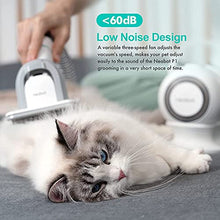 Load image into Gallery viewer, neabot P1 Pro Pet Grooming Kit & Vacuum Suction 99% Pet Hair, Professional Grooming Clippers with 5 Proven Grooming Tools for Dogs Cats and Other Animals(Renamed to Neakasa)