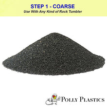 Load image into Gallery viewer, Polly Plastics Rock Tumbler Refill Grit Media Kit (3 pounds) | 4-Steps For Tumbling Stones