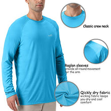 Load image into Gallery viewer, Men's 2 Pack Shirts UPF 50+ Sun UV Protection Long Sleeve Shirts for Fishing Running Hiking Outdoor (BlueBrown,XXXL) Brownblue