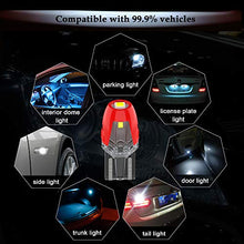 Load image into Gallery viewer, Alla Lighting W2.1x9.5d Base Mini T10 Wedge 2825 168 194 LED Bulbs SMD Super Bright 6000K White Interior Map/Dome/Trunk/Glove Box/License Plate Lights W5W 161 175