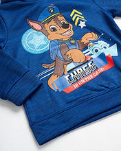 Load image into Gallery viewer, Nickelodeon Boys? Paw Patrol Hoodie Sweatshirt ? Chase, Marshall, Rubble, Skye (2T-7), Size 2T, Chase-Blue