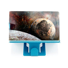 Load image into Gallery viewer, OCT17 Phone Screen Magnifier Cellphone Projector Enlarged Amplifier Mobile Bracket Holder 3D HD Movie Video Stand Compatible with All Smartphone