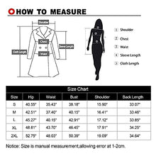 Load image into Gallery viewer, Chrisuno Women's Long Wool Trench Coat Winter Oversize Overcoat Yellow Plaid M