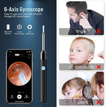 Load image into Gallery viewer, Ear Wax Removal - Earwax Remover Tool with 8 Pcs Ear Set - Ear Cleaner with Camera - Earwax Removal Kit with Light - Ear Camera with 6 Ear Spoon - Ear Cleaner for Kids, Adults & Pets