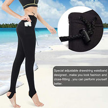 Load image into Gallery viewer, CtriLady Women's Wetsuit Pants Premium 2mm Neoprene Sauna Leggings for Workout Swimming Surfing and Snorking (Black, S)