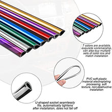 Load image into Gallery viewer, Car Air Conditioner Decoration Strip for Vent Outlet, 20 Pieces Universal Waterproof Bendable Air Vent Outlet Trim Decoration, Suitable for Most Air Vent Outlet, Car Interior Accessories (Red)