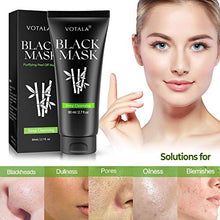 Load image into Gallery viewer, Blackhead Remover Mask 3-in-1 Votala Blackhead Removal Mask, Purifying Peel Off Mask with Acne & Blackhead Extractor Kit and Silicone Brush, Deep Cleansing Blackheads Removal Kit