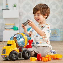 Load image into Gallery viewer, Mega Bloks CAT Cement Mixer with Big Building Blocks, Buildng Toys for Toddlers (9 Pieces)