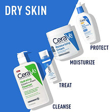 Load image into Gallery viewer, CeraVe Hydrating Cream-to-Foam Cleanser | Makeup Remover and Face Wash With Hyaluronic Acid | Fragrance Free | 19 Ounce