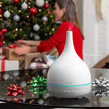 Load image into Gallery viewer, LEVOIT Essential Oil Diffuser, Aromatherapy Diffuser for Essential Oils, Cool Mist Humidifier,300ml Aroma Diffuser with 7 Color Lights & Timer, Auto Shut-off, BPA Free for Home Office Bedroom