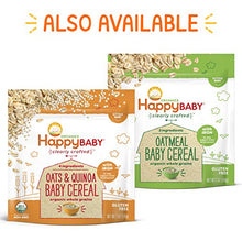 Load image into Gallery viewer, Happy Baby Organics Clearly Crafted Stage 2 Baby Food, Bananas, Raspberries & Oats, 4 Ounce Pouch (Pack of 16) packaging may vary