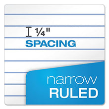 Load image into Gallery viewer, Ampad 20-208 Evidence 3" x 5" Narrow Perforated Writing Pads - White (12 Pads of 50 Sheets Each)