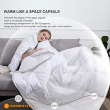 Load image into Gallery viewer, Maple Down Duvet Insert King Size, Down Alternative Comforter Quilted with Corner Tabs for All Season, Soft & Breathable Cotton Surface Machine Washable White