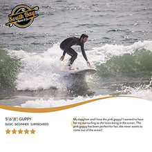 Load image into Gallery viewer, South Bay Board Co. - 5' / 6' / 8' Beginner Surfboards - Safe Soft-Top Surfboards - Beginner Surfboards for Kids & Adults – Strong Triple Stringer Durability - Leash & Safe-Edge Fins Included