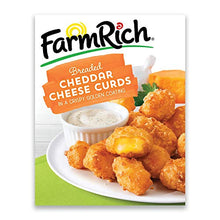 Load image into Gallery viewer, Farm Rich Breaded Wisconsin Cheddar Cheese Curds in a Crispy Coating, 16 oz
