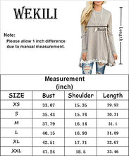 Load image into Gallery viewer, WEKILI Women's Tops Long Sleeve Lace Scoop Neck A-line Tunic Blouse Floral White XL/US 16-18