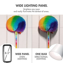 Load image into Gallery viewer, Tenergy LED Floor Lamp Desk Lamp, 2-in-1 Dimmable Task Lamp with 4 Color Temperatures, 5 Dimming Levels, 60-Min Timer, Flexible Gooseneck, Touch Control Floor Lamp for Reading/Crafting, 2000 Lumens
