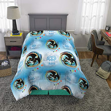 Load image into Gallery viewer, Franco Kids Bedding Soft Comforter with Sheets and Plush Cuddle Pillow Set, 5 Piece Twin Size, How to Train Your Dragon