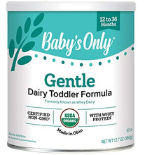 Load image into Gallery viewer, Baby's Only Organic Whey & Dairy Protein Gentle Toddler Formula, 12.7 Oz (Pack of 1) | Non-GMO | USDA Organic | Clean Label Project Verified | Baby Formula Powder