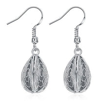 Load image into Gallery viewer, Platinum Gold Dangle Earrings Jewelry Birthday Gifts Presents Gemstone for Women Anniversary Zirconia Tassel Drop Crystal