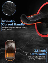 Load image into Gallery viewer, NORSENS Ab Roller Wheel, 3-in-1 Ab Wheel Roller for Abdominal Exercise with Knee Pad, Adjustable Speed Jump Rope and Push up Bars, Exercise Equipment for Home Gym Office Workout