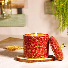 Load image into Gallery viewer, Leize Fall Candles, Pumpkin Cinnamon Scented Candles, 100% Soy Candles for Home, Highly Scented Aromatherapy Candles, 50 Hours Long Burning, Candles Gifts for Halloween Christmas Home Decoration