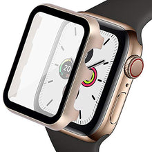 Load image into Gallery viewer, Ritastar for iWatch Cover 40mm with Screen Protector,Overall Metal Case and Hard Thin PET Film,High Sensitive,Impact Resistant,Bubble Free,Defense Edge for Apple Watch Series 5,4 Accessories Women Men