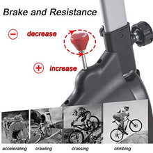 Load image into Gallery viewer, VIGBODY Exercise Bike Indoor Cycling Bike Adjustable Stationary Bicycle for Home Gym Workout Cardio Bikes Upright Bike