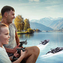 Load image into Gallery viewer, Top Race Remote Control Boat ┃ 30 MPH Rc Boats for Adults and Boys ┃ Realistic Professional Remote Boat Easter Gift ┃Fast RC Racing Electric Boat for Lake with Auto Flip Recovery and Radio Control