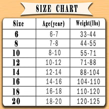 Load image into Gallery viewer, Boboking Girls Underwear Cotton Soft Briefs Panties for Teens Mixed Color Size 10