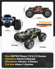 Load image into Gallery viewer, BEZGAR TM201 RC Cars - 1:20 Scale Remote Control Car,2WD Top Speed 15 Km/h Electric Toy Off Road 2.4GHz RC Car Vehicle Truck Crawler with Two Rechargeable Batteries for Boys Kids and Adults