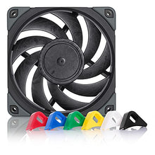 Load image into Gallery viewer, Noctua NF-A12x25 PWM chromax.Black.swap, Premium Quiet Fan, 4-Pin (120mm, Black)