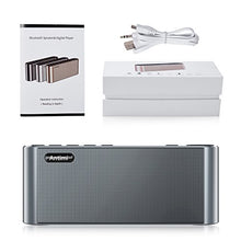 Load image into Gallery viewer, Antimi Bluetooth/FM Radio/MP3 Player Portable Wireless Speaker (Black)
