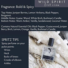 Load image into Gallery viewer, Wild Spirit First Snow Eau De Parfum Spray | Bold, Spicy Cruelty-Free Perfume for Women, 1 fl oz/30mL
