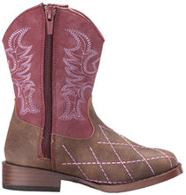 Load image into Gallery viewer, Roper Girls' Cross Cut, Brown, 7 Child US Big Kid