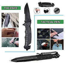 Load image into Gallery viewer, Cool & Unique Fathers Day Birthday Gifts for Him Men Husband Dad Boyfriend, Fun Gadget Mens Gifts Ideas, 11-in-1 Survival Gear Kits, EDC Emergency Tools and Everyday Carry Gear, Official Survival Kit