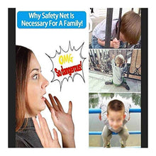 Load image into Gallery viewer, Child Safety Railing Net Protection Net, Red Decorative Net Isolation Pet Net Cat Net Bird Rope Net Indoor and Outdoor Stairs Balcony Or Terrace Can Be Customized (mesh 6cm / Rope Thickness 6mm)