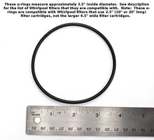 Load image into Gallery viewer, Captain O-Ring - (3 Pack) Replacement O-Rings for Whirlpool WHKF-DWHV, WHKF-DWH & WHKF-DUF Water Filter Housing