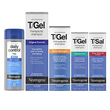 Load image into Gallery viewer, Neutrogena T/Gel Daily Control 2-in-1 Anti-Dandruff Shampoo Plus Conditioner with Vitamin E and Pyrithione Zinc, Fast Acting Relief for Scalp Itching and Flaking, 8.5 fl. oz