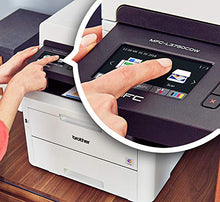Load image into Gallery viewer, Brother MFC-L3750CDW Digital Color All-in-One Printer, Laser Printer Quality, Wireless Printing, Duplex Printing, Amazon Dash Replenishment Ready