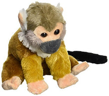 Load image into Gallery viewer, Wild Republic Squirrel Monkey Plush, Stuffed Animal, Plush Toy, Gifts for Kids, Cuddlekins 8 Inches
