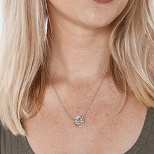 Load image into Gallery viewer, Dear Ava Great Grandmother Gift Necklace: Great Grandma to Be, Generations, Gift Idea, Tree (Silver-Plated-Brass, NA)