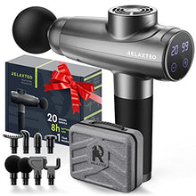 Load image into Gallery viewer, {New 2022} Percussion Muscle Massage Gun 100 W 2500 mAh Handheld Massage Gun Deep Tissue Power Massager for Athletes Training and Muscle Recovery Percussive Impact Massager Gun for Body Neck Back