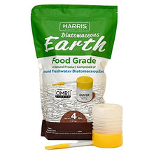 Load image into Gallery viewer, HARRIS Diatomaceous Earth Food Grade, 4lb w/Free Powder Duster