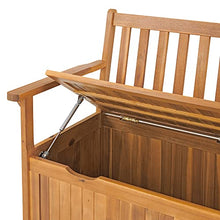Load image into Gallery viewer, Alaterre Furniture Londonderry Outdoor Storage Bench, Natural