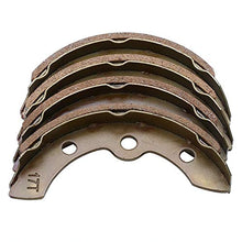 Load image into Gallery viewer, Golf Cart Brake Shoes for Club Car DS 1995-up and All Club Car Precedent Golf Cart, OEM# 1018232-01 (2 Short, 2 Long)