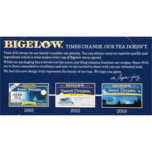 Load image into Gallery viewer, Bigelow Sweet Dreams Herbal Tea, Caffeine Free, 20 Count (Pack of 6), 120 Total Tea Bags