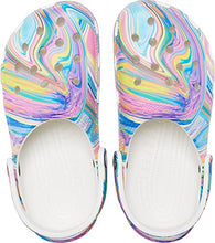 Load image into Gallery viewer, Crocs Men's and Women's Classic Tie Dye Clog, Pastel Swirl, 4 US