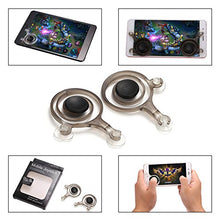 Load image into Gallery viewer, 2 PCS 2017 New Hot Mobile Game Joystick Game KESHEE Sucker Paste King Glory Handle Artifact Flat Cell phone Hand Touch Button for Mobile Phone Funny Game Controller(Transparent)